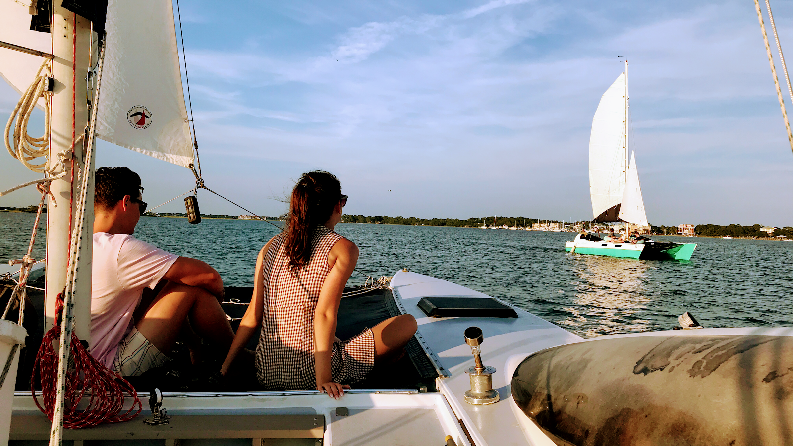 Sail Folly--catamaran sail and power boat tours — Activity in Folly Beach, Charleston, SC