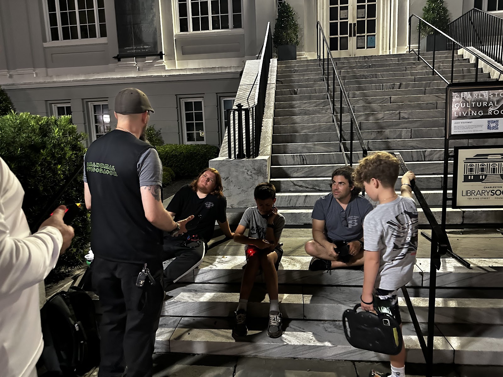 Stories in the Cemetery — Activity in Downtown, Charleston, SC