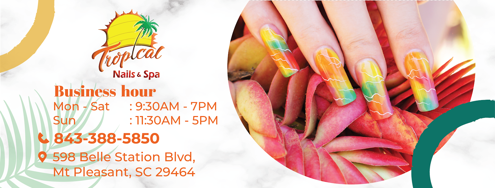 Tropical Nails & Spa, llc — Wellness Spot in Mount Pleasant, Charleston, SC