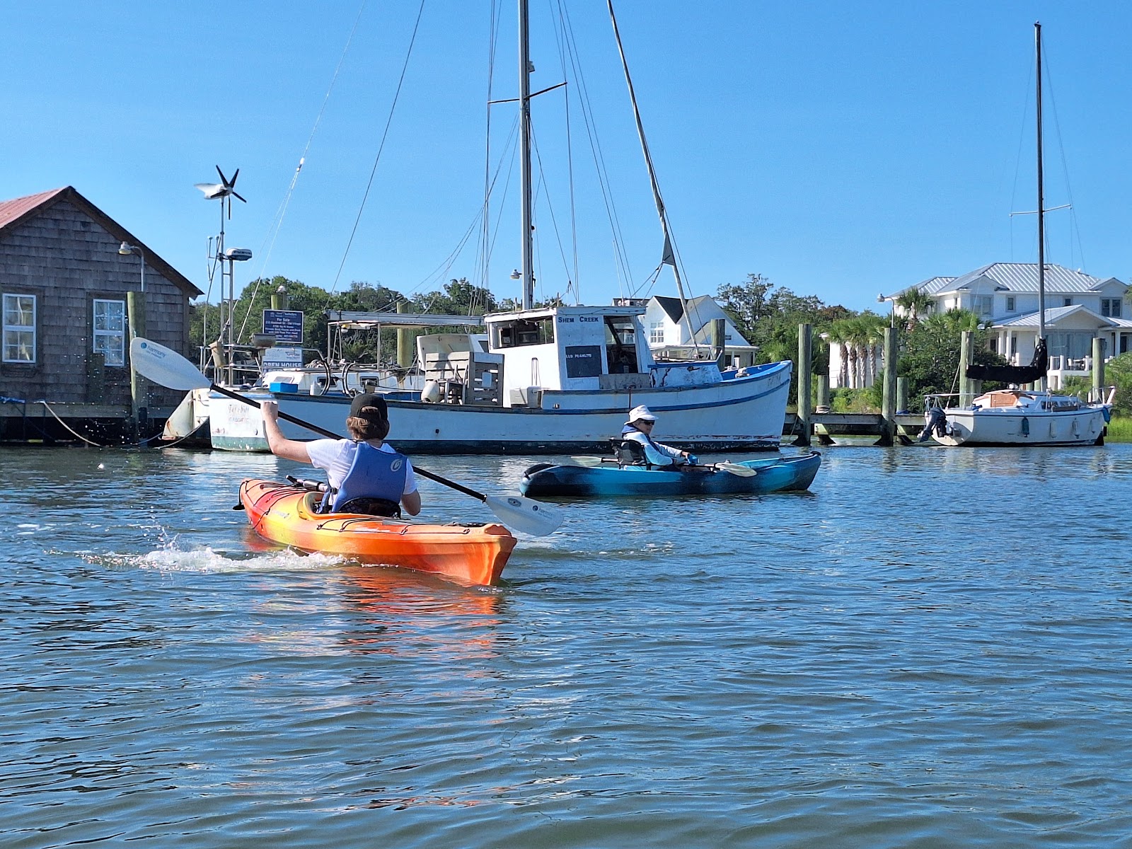 Shem Creek Kayak Tour — Activity in Shem Creek, Charleston, SC