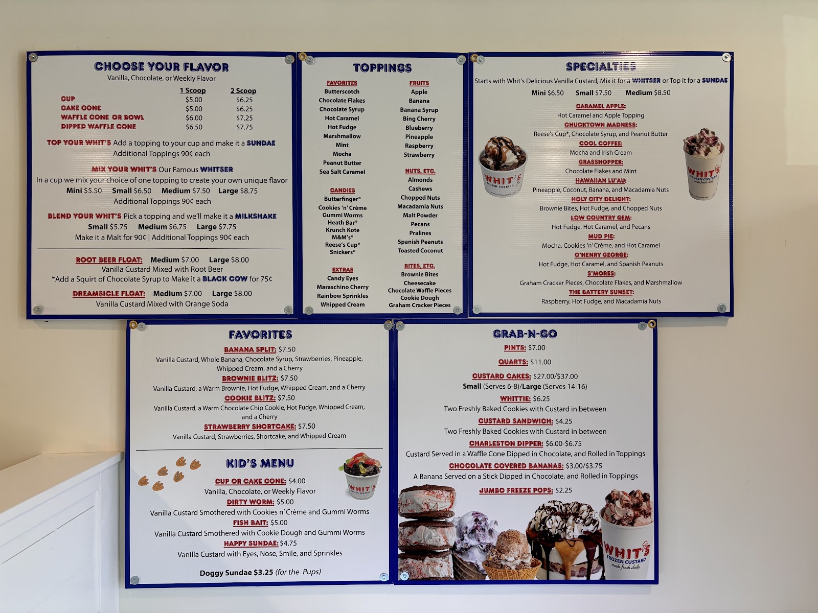 Whit's Frozen Custard of Charleston : James Island — Shop in James Island, Charleston, SC