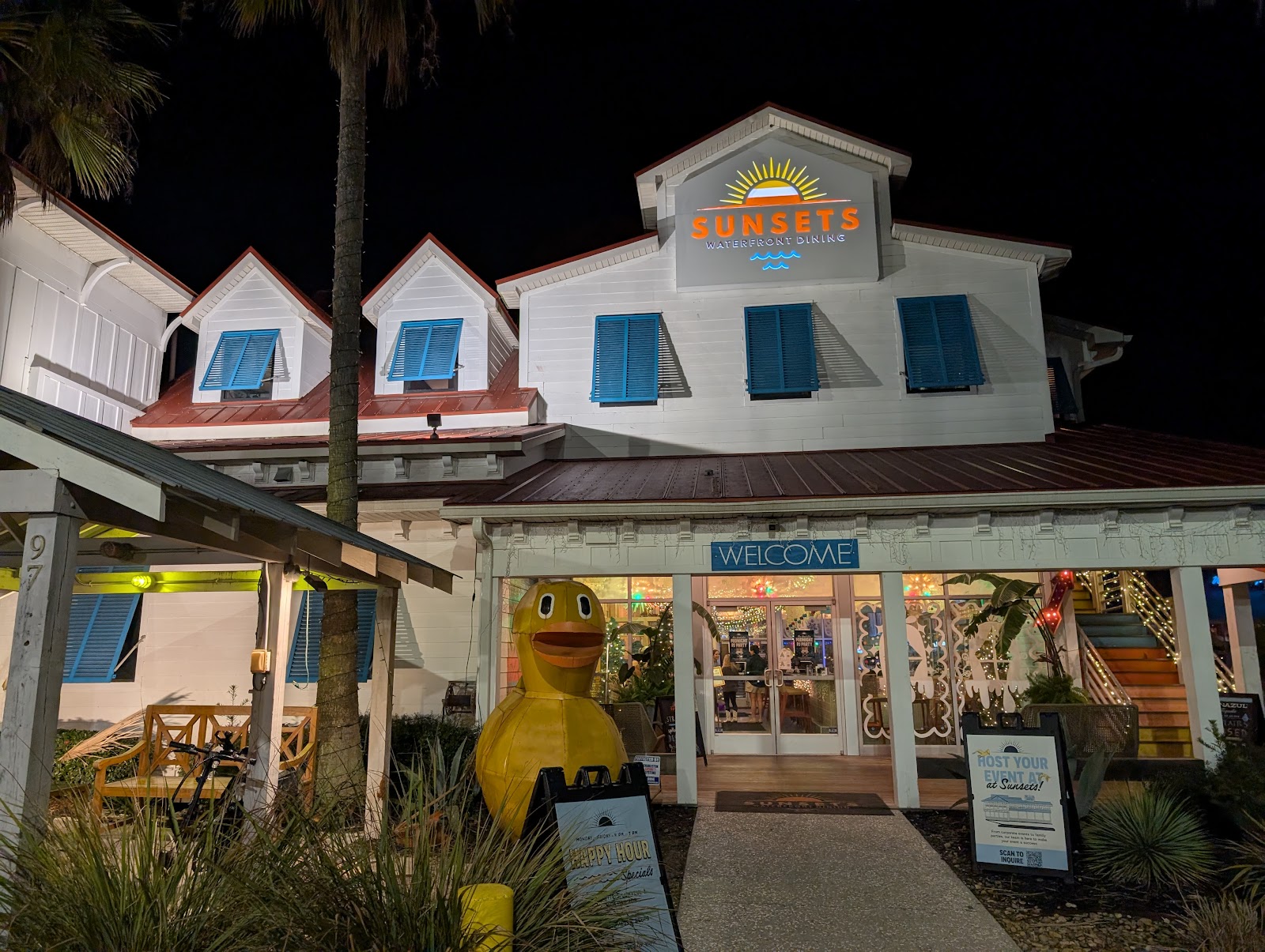 Sunsets Creekside Bar — Restaurants in shem-creek