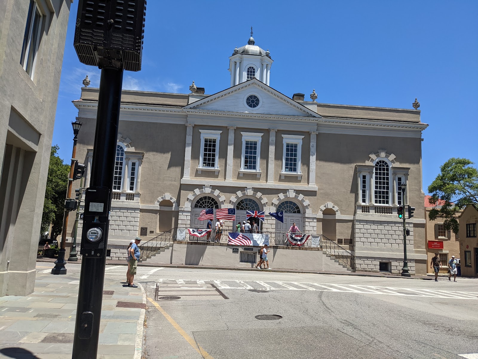 Old Exchange and Provost Dungeon — Activity in Downtown, Charleston, SC