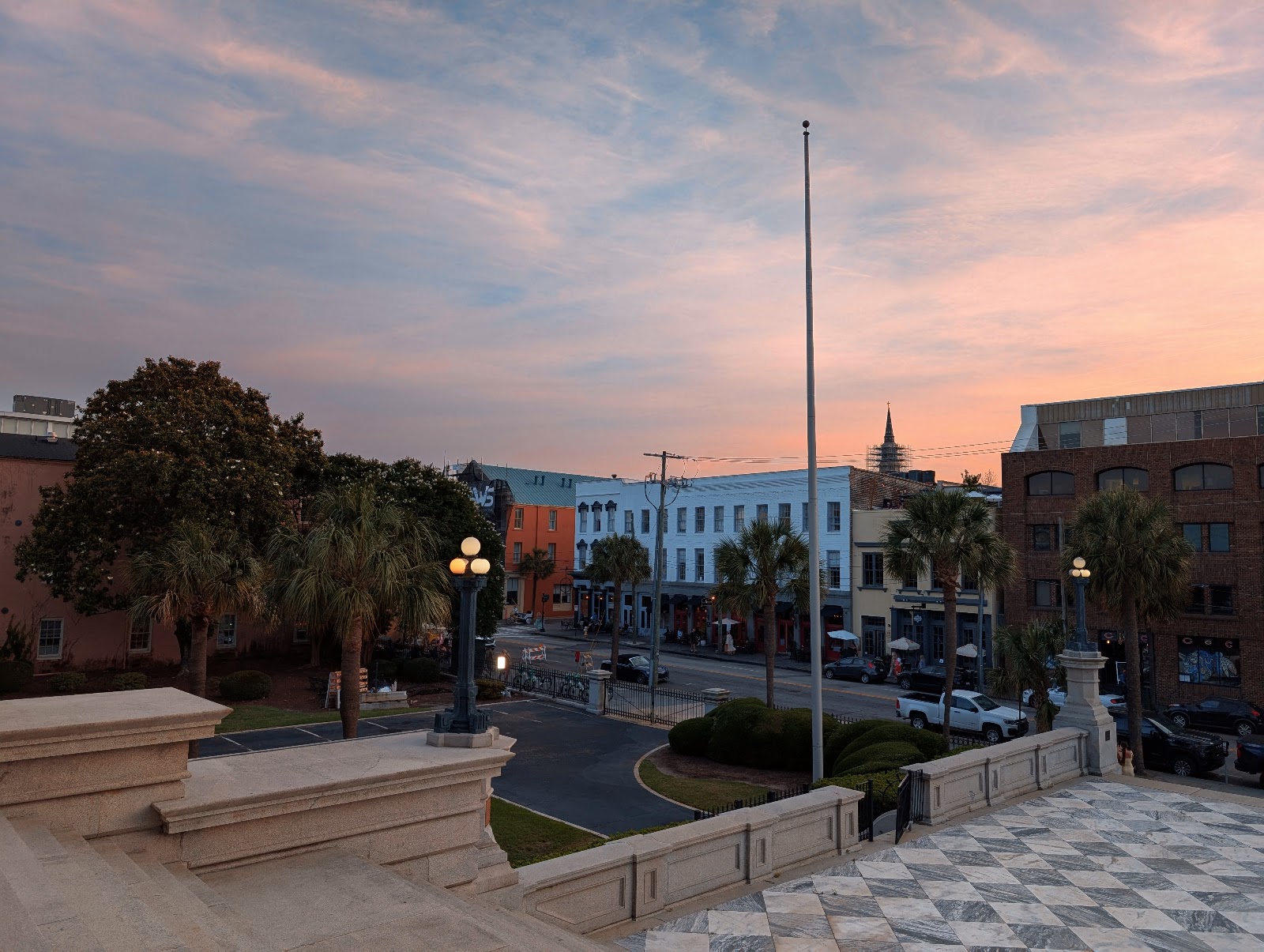 United States Custom House — Activity in Downtown, Charleston, SC
