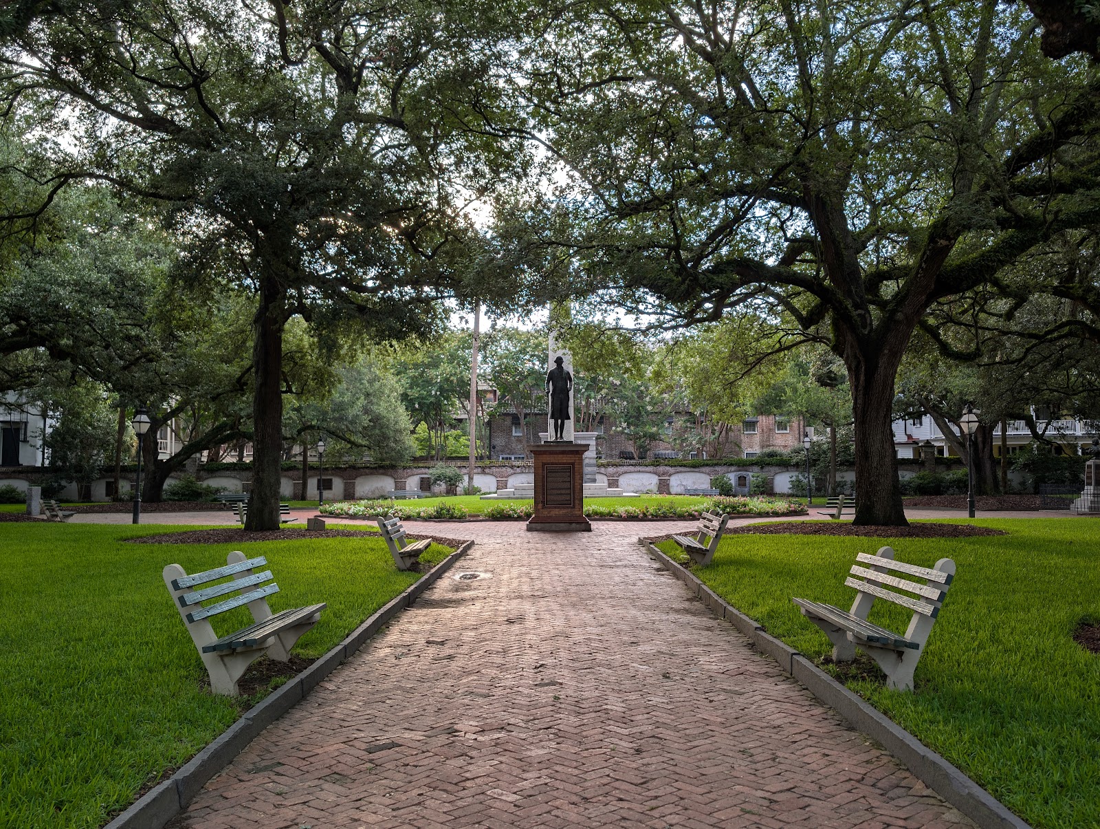 Washington Square — Activity in Downtown, Charleston, SC