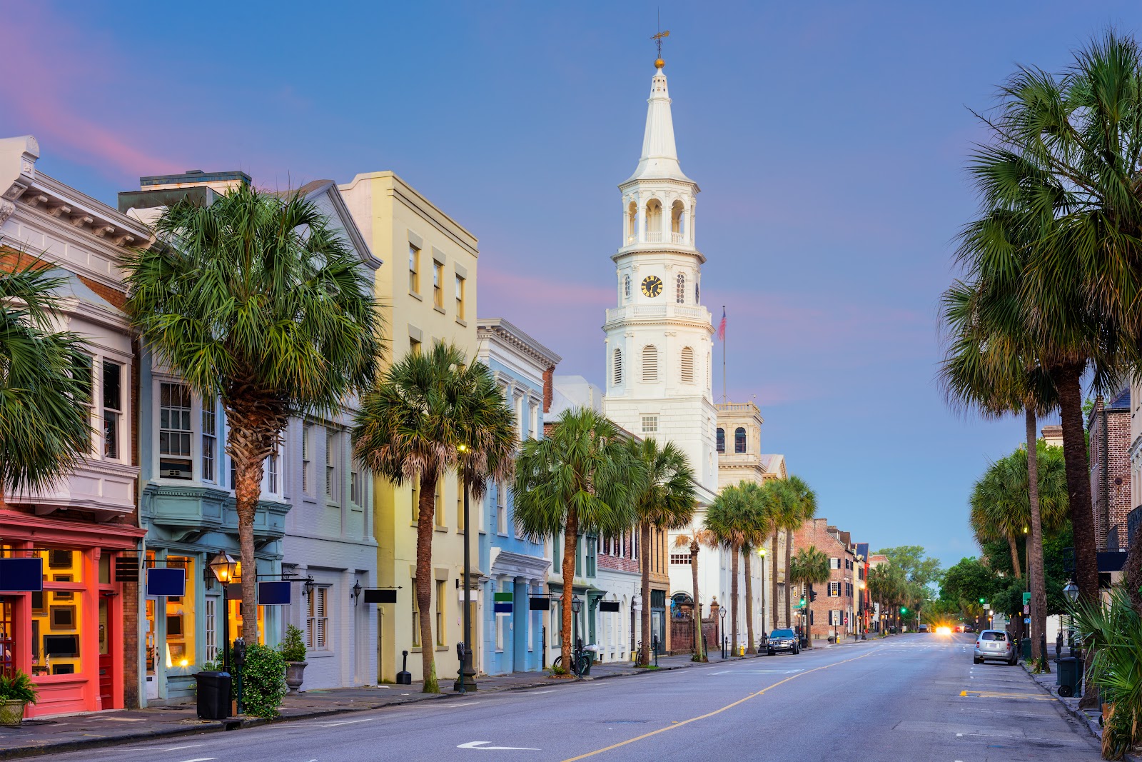 Charleston History Walk — Activity in Downtown, Charleston, SC