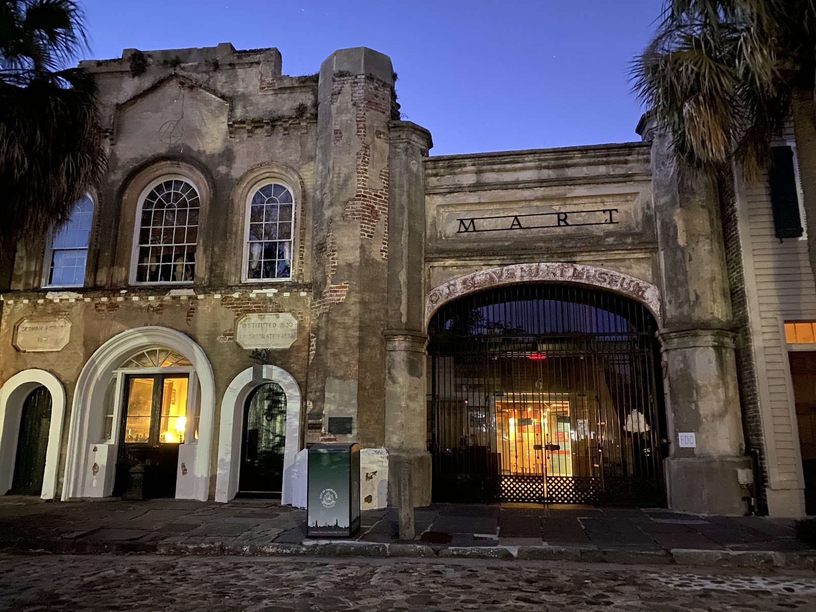 Old Slave Mart Museum — Activity in Downtown, Charleston, SC